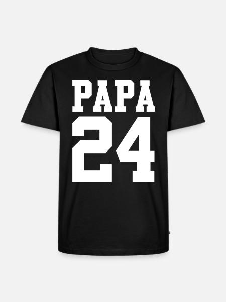 Dad-to-be 2032 - Men's Premium Organic T-Shirt - black