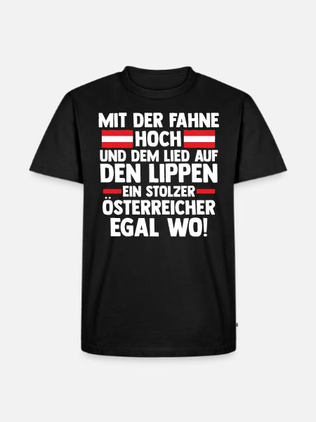 Austrians Austria - Men's Premium Organic T-Shirt - black