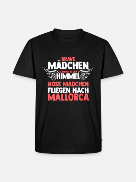 Party Urlaub Mallorca - Männer Premium Bio T-Shirt - Schwarz