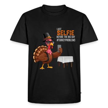 Problèmes de la Turquie - T-shirt Premium bio Homme - noir - Devant - Nico (187cm)