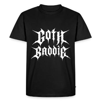 Méchant gothique ! Gothique Fille Gothique Esthétique - T-shirt Premium bio Homme - noir - Devant - Nico (187cm)
