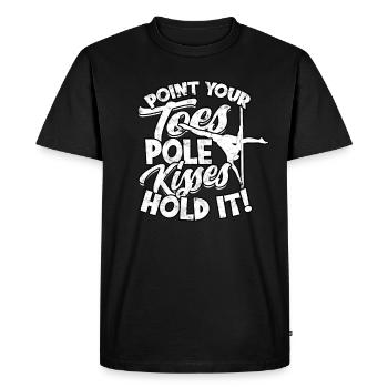 Pole Dance Gift Dancer Gift Idea Fitness - T-shirt Premium bio Homme - noir - Devant - Nico (187cm)