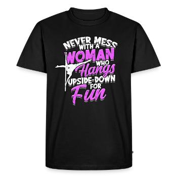Pole Dance Gift Dancer Gift Idea Fitness - T-shirt Premium bio Homme - noir - Devant - Nico (187cm)
