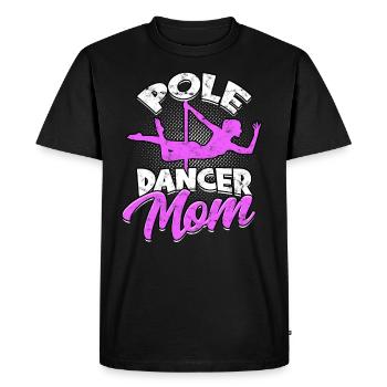 Pole Dance Gift Dancer Gift Idea Fitness - T-shirt Premium bio Homme - noir - Devant - Nico (187cm)