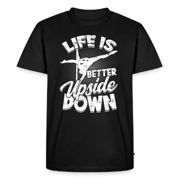 Pole Dance Gift Dancer Gift Idea Fitness - T-shirt Premium bio Homme - noir - Devant - Nico (187cm)