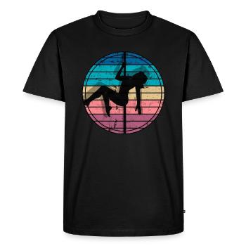 Pole Dance Gift Dancer Gift Idea Fitness - T-shirt Premium bio Homme - noir - Devant - Nico (187cm)