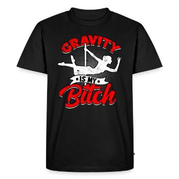 Pole Dance Gift Dancer Gift Idea Fitness - T-shirt Premium bio Homme - noir - Devant - Nico (187cm)
