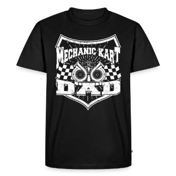 Kart conduite de kart pilotes de course Pilotes de course - T-shirt Premium bio Homme - noir - Devant - Nico (187cm)