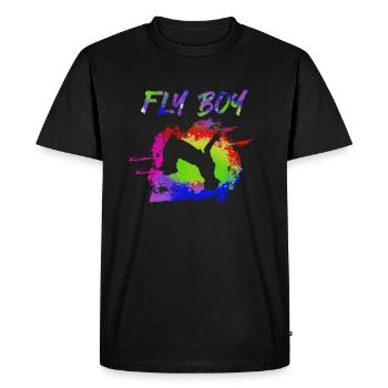 Breakdance Bboying Gift I Breakdance - T-shirt Premium bio Homme - noir - Devant - Nico (187cm)