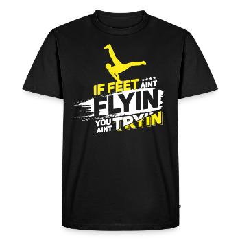 Cadeau de breakdance Bboying I breakdance - T-shirt Premium bio Homme - noir - Devant - Nico (187cm)