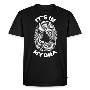 Kayak Kayak Kayaker - Men's Premium Organic T-Shirt - black - Front - Nico (187cm)