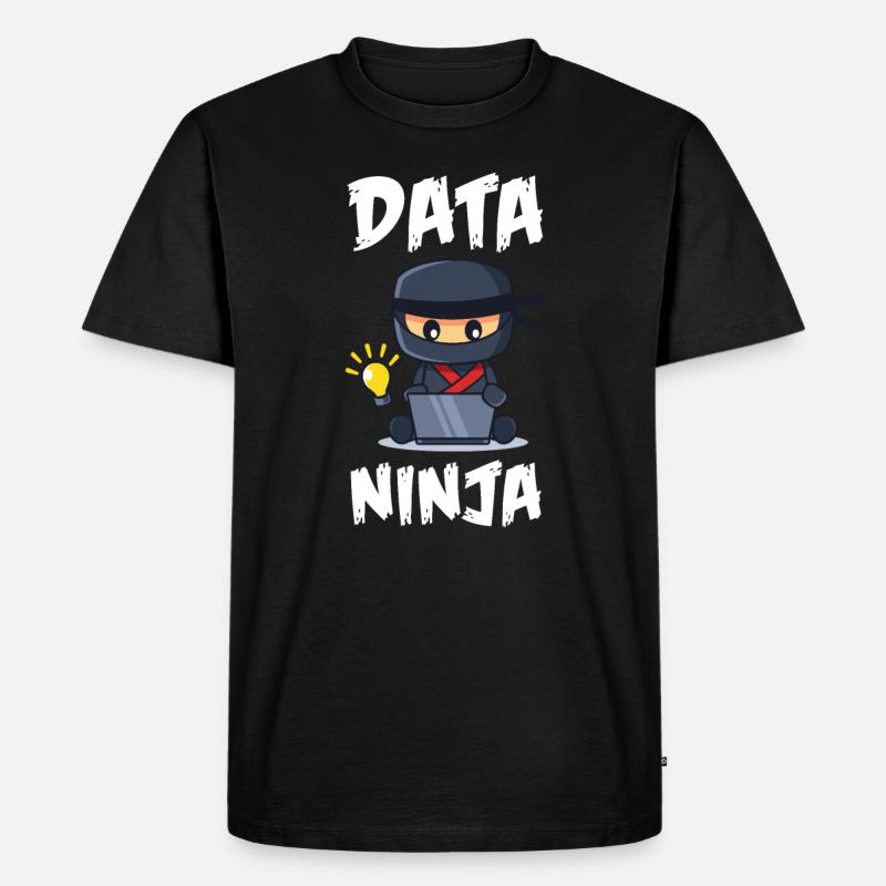 Data Science Analyst Data Scientist - Männer Premium Bio T-Shirt - Schwarz