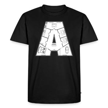 Architect Construction Manager Architecture House Construction - Men's Premium Organic T-Shirt - black - Front - Nico (187cm)
