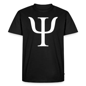 Psychothérapie Psychothérapeute - T-shirt Premium bio Homme - noir - Devant - Nico (187cm)