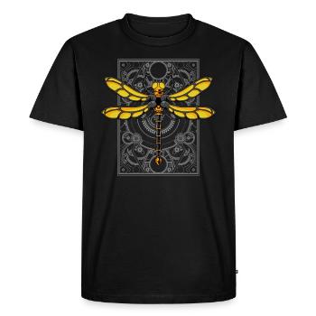 Steampunk Mécanique Victoria Cosplay - T-shirt Premium bio Homme - noir - Devant - Nico (187cm)