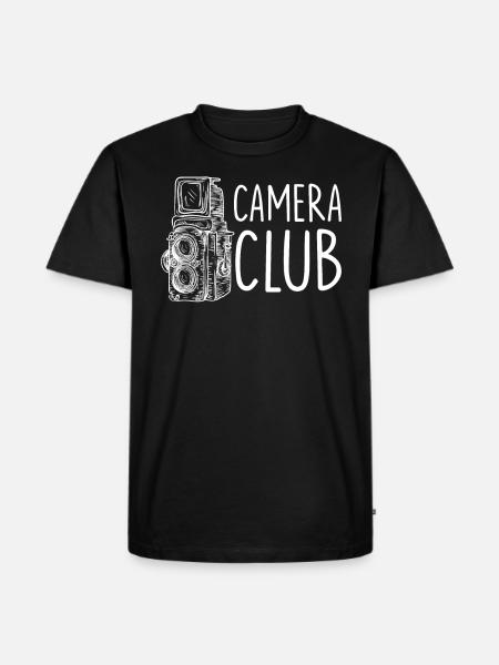 Photographer Photography Camera - Men's Premium Organic T-Shirt - black