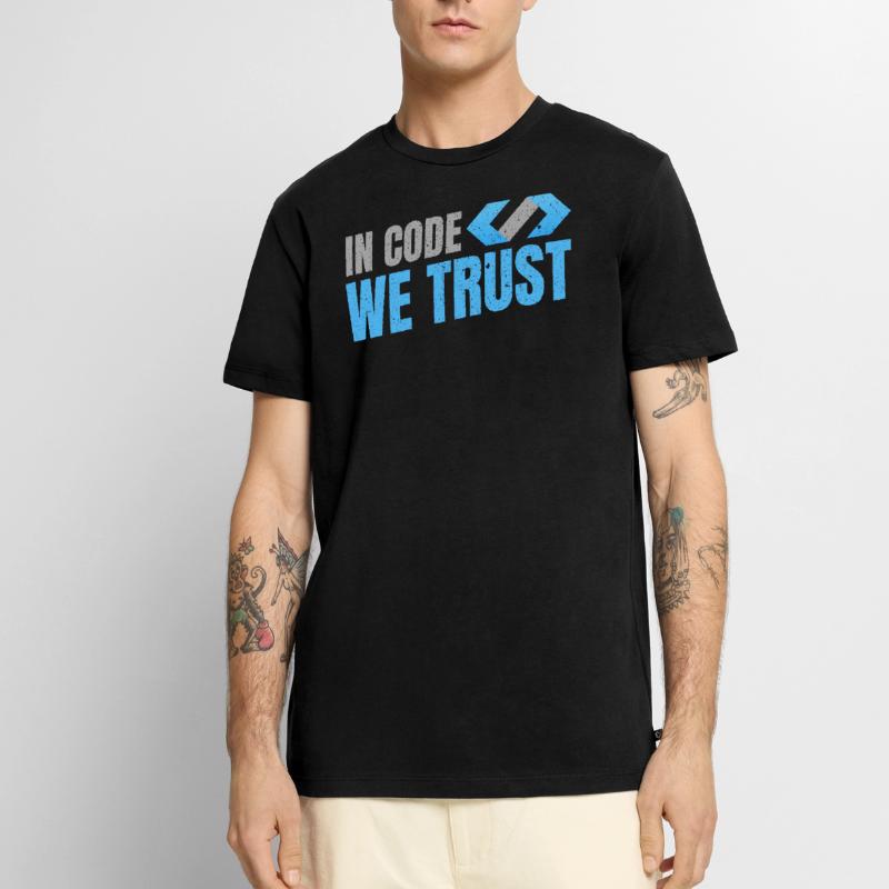Programmierer Coder Software Entwickler Männer Premium Bio T-Shirt