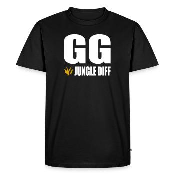 GG Jungle Diff Gamer Gaming - T-shirt Premium bio Homme - noir - Devant - Nico (187cm)
