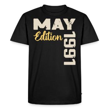 May 1991 Birthday May 1991 Gift May 1991 May - Men's Premium Organic T-Shirt - black - Front - Nico (187cm)