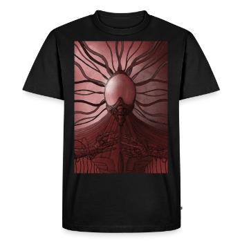 Surrealistic / untitled / 1 - Men's Premium Organic T-Shirt - black - Front - Nico (187cm)