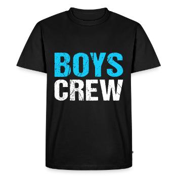 BOYS CREW Team Boys - Men's Premium Organic T-Shirt - black - Front - Nico (187cm)