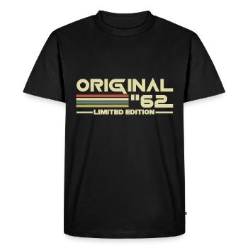 1962 - Men's Premium Organic T-Shirt - black - Front - Nico (187cm)