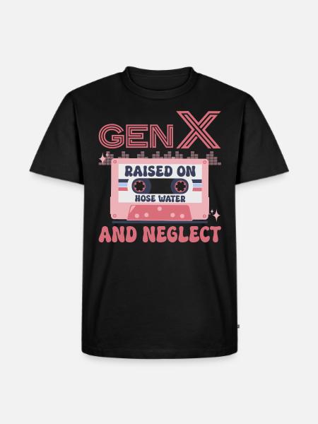 Generation X Humor - Men's Premium Organic T-Shirt - black