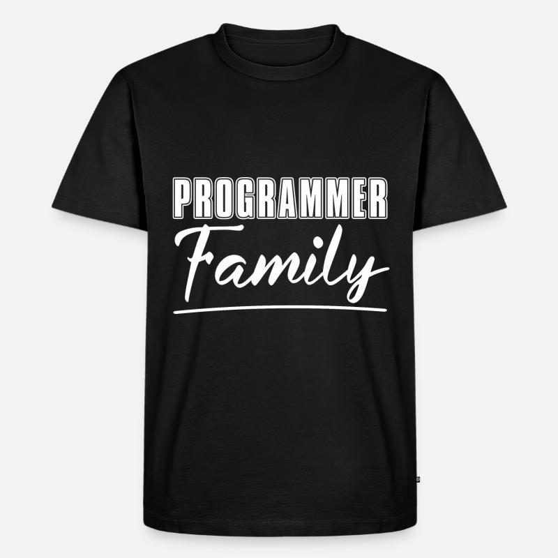 Programmierer Coder Software Entwickler - Männer Premium Bio T-Shirt - Schwarz