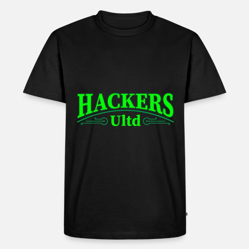 Programmer Coder Software Developer - Men's Premium Organic T-Shirt - black