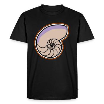 Fossiles Géologie des fossiles - T-shirt Premium bio Homme - noir - Devant - Nico (187cm)