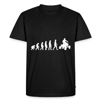 Quad Rider Idée cadeau Quad Riding Quad VTT - T-shirt Premium bio Homme - noir - Devant - Nico (187cm)