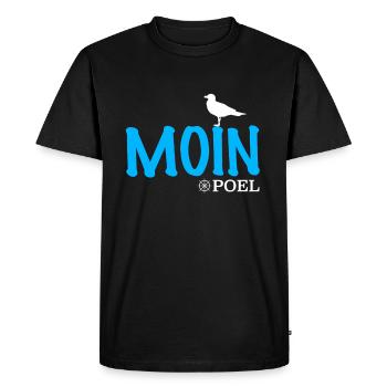 Conception de l'île de la mer Baltique de Poel - T-shirt Premium bio Homme - noir - Devant - Nico (187cm)