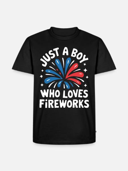 Pyrotechnics Fireworks Pyrotechnics - Men's Premium Organic T-Shirt - black