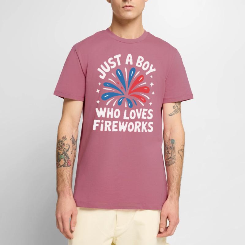 Pyrotechnics Fireworks Pyrotechnics Men's Premium Organic T-Shirt