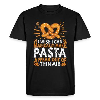 Pretzel Pretzel Pretzel Pretzel - Men's Premium Organic T-Shirt - black - Front - Nico (187cm)