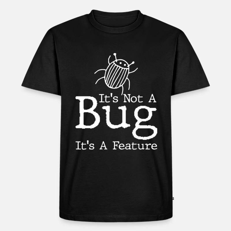 Programmierer Coder Software Entwickler - Männer Premium Bio T-Shirt - Schwarz