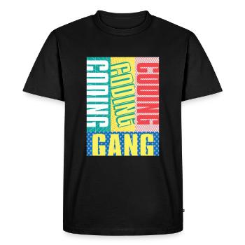 Programmer Coder Software Developer - Men's Premium Organic T-Shirt - black - Front - Nico (187cm)