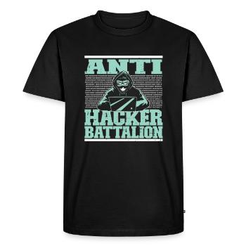 Programmer Coder Software Developer - Men's Premium Organic T-Shirt - black - Front - Nico (187cm)