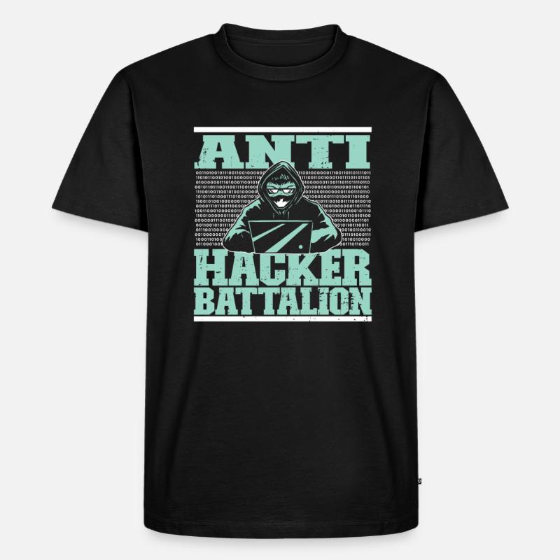Programmeur Coder Développeur de logiciels - T-shirt Premium bio Homme - noir