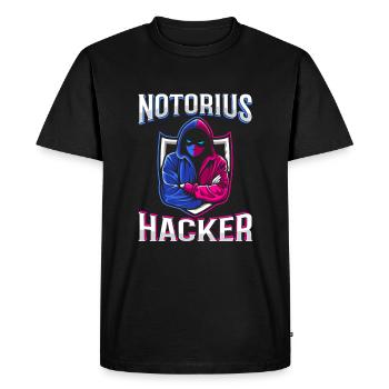 Programmer Coder Software Developer - Men's Premium Organic T-Shirt - black - Front - Nico (187cm)