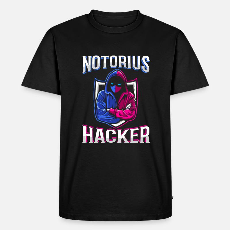 Programmierer Coder Software Entwickler - Männer Premium Bio T-Shirt - Schwarz