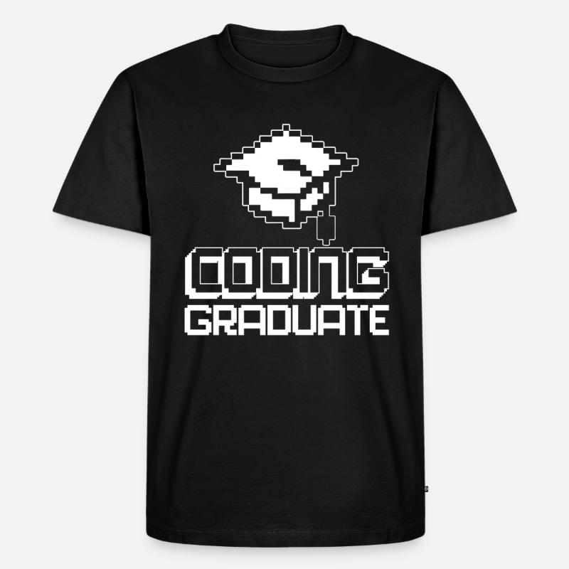 Programmierer Coder Software Entwickler - Männer Premium Bio T-Shirt - Schwarz