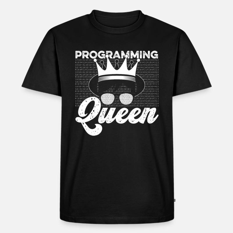 Programmer Coder Software Developer - Men's Premium Organic T-Shirt - black