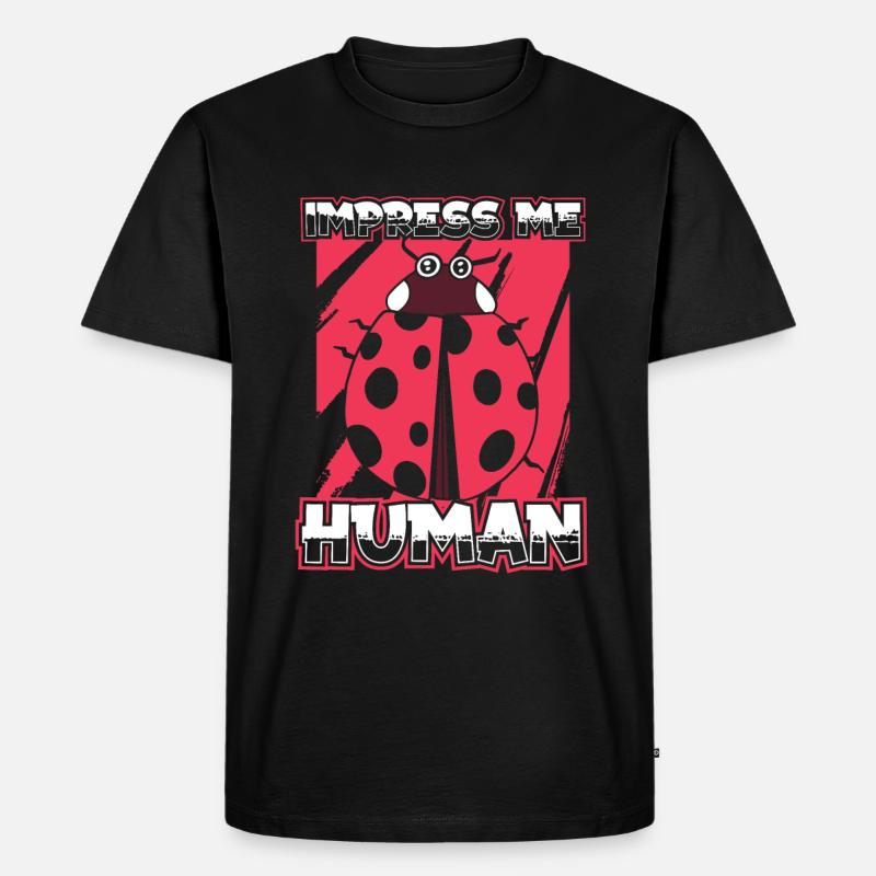 Ladybug Modschegiebchen Mariechenkäfer - T-shirt Premium bio Homme - noir
