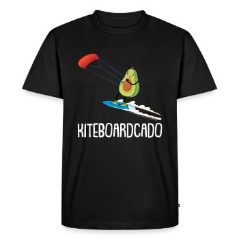 Kitesurfing Kiteboarding Kite Kite Kiten - Men's Premium Organic T-Shirt - black - Front - Nico (187cm)