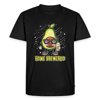 Hobby Brewer Bière Artisanale Bière Home Brewing - T-shirt Premium bio Homme - noir - Devant - Nico (187cm)