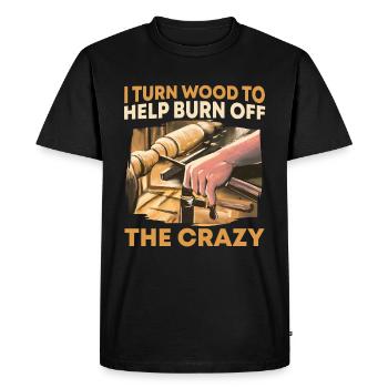 Turners Carpenter Turner Schreiner Drechsler - Men's Premium Organic T-Shirt - black - Front - Nico (187cm)