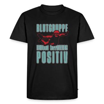 Indoor Skydiving - Men's Premium Organic T-Shirt - black - Front - Nico (187cm)