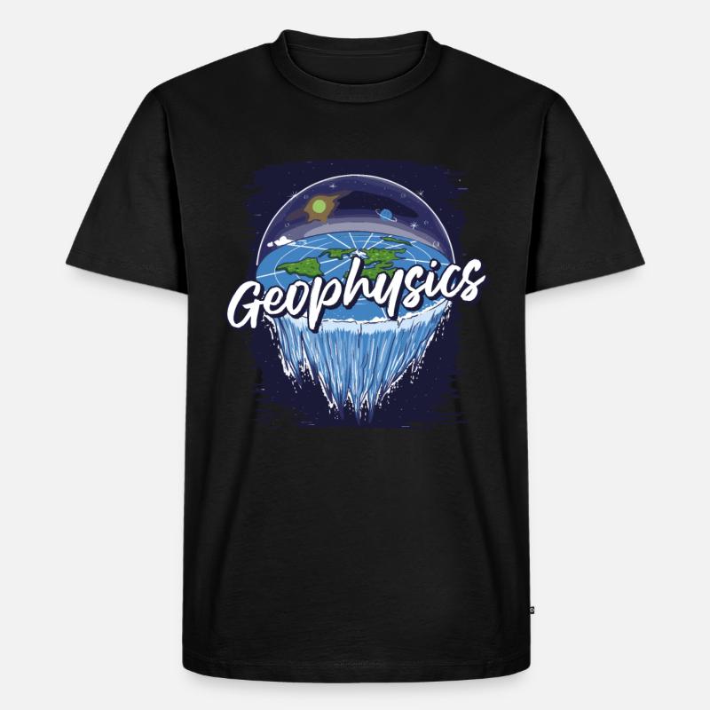 Physik Physiker - Männer Premium Bio T-Shirt - Schwarz