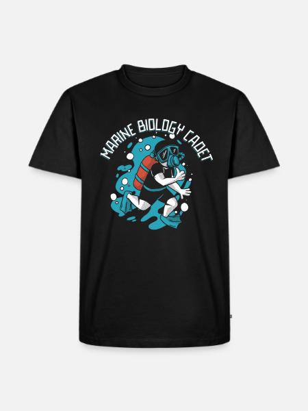 Marine biology - Men's Premium Organic T-Shirt - black